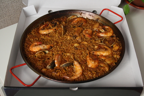paella de mariscos