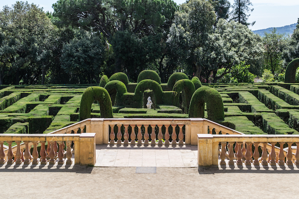 El laberinto de Horta en Barcelona