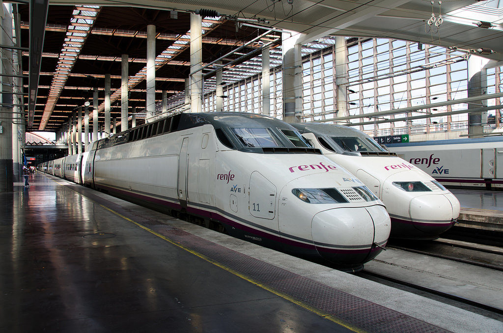El tren de alta velocidad AVE