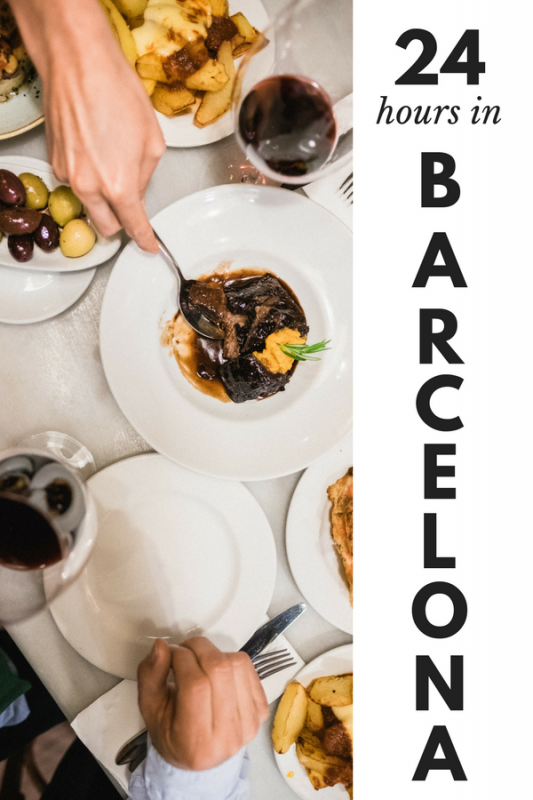 Tienes un día en la capital de Cataluña. ¡Hacer que cuente! Aquí le mostramos cómo pasar unas 24 horas inolvidables en Barcelona.