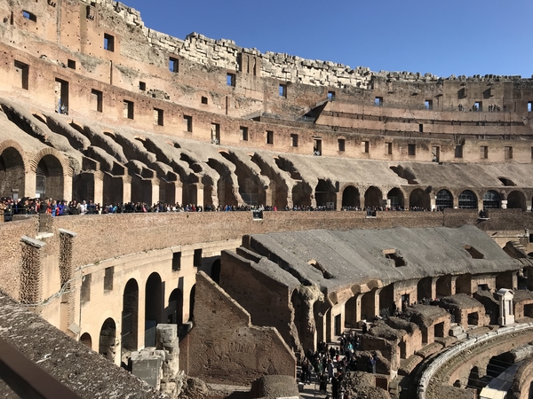 El Coliseo es una visita obligada durante 3 días en Roma.