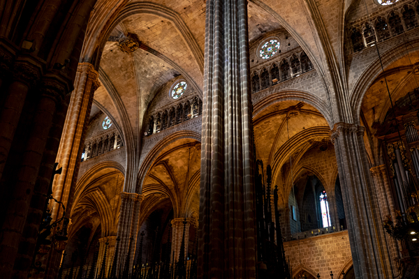 No puedes pasar 3 días en Barcelona sin maravillarte con su magnífica catedral gótica. 