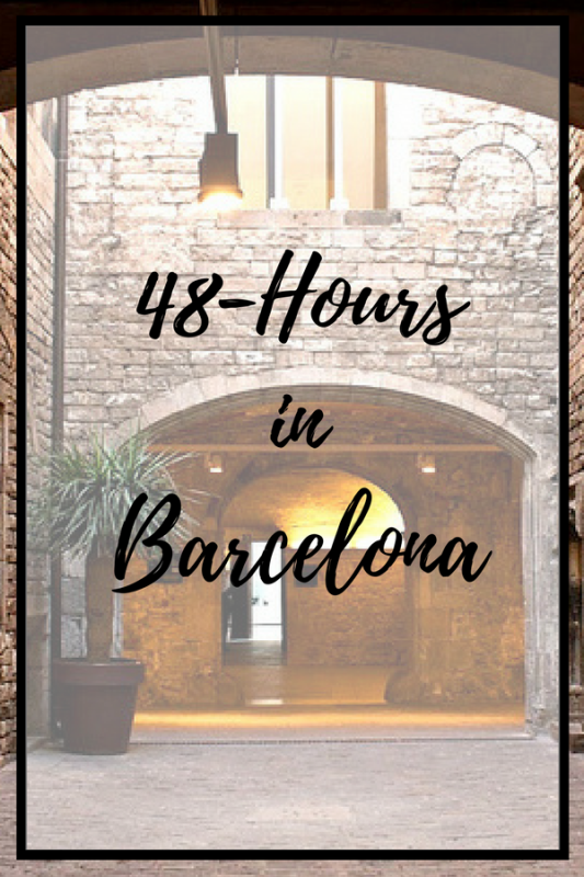 Si tienes 48 horas en Barcelona, ​​¡no desperdicies ni una y visita todos los lugares posibles! ¡Y por supuesto come sobre la marcha!