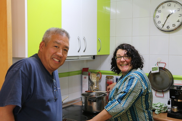 Clase de cocina Arantxa en España