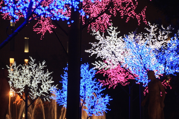 Si visitas Barcelona en diciembre, no puedes perder la oportunidad de caminar y ver las hermosas luces navideñas. 