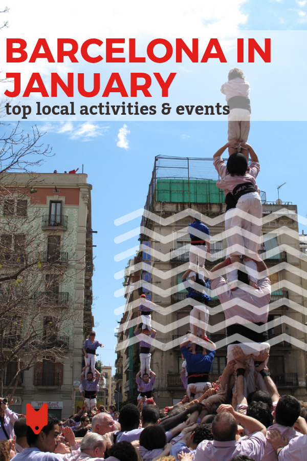 Si visitas Barcelona en enero, estás de suerte. Es temporada baja, por lo que no habrá muchos turistas, pero hay muchos eventos divertidos tradicionales durante todo el mes. ¡Esto es lo que hay en nuestra agenda! #Barcelona #España #enero #Cataluña #viajes #vacaciones #fiestas