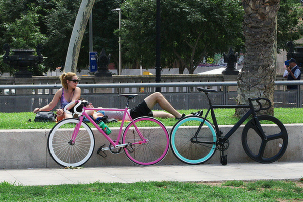 ¡Una bicicleta de verdad es una de las mejores formas de moverse por Barcelona!
