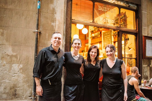 Equipo de Bodega La Palma en Barcelona