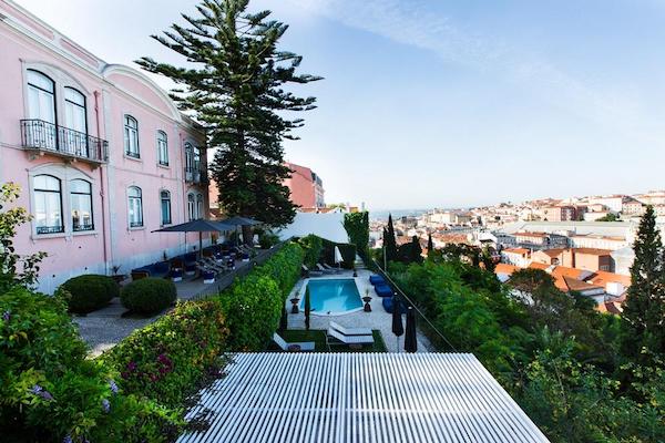 El Torel Palace es uno de los mejores hoteles boutique de Lisboa, con una terraza increíble.