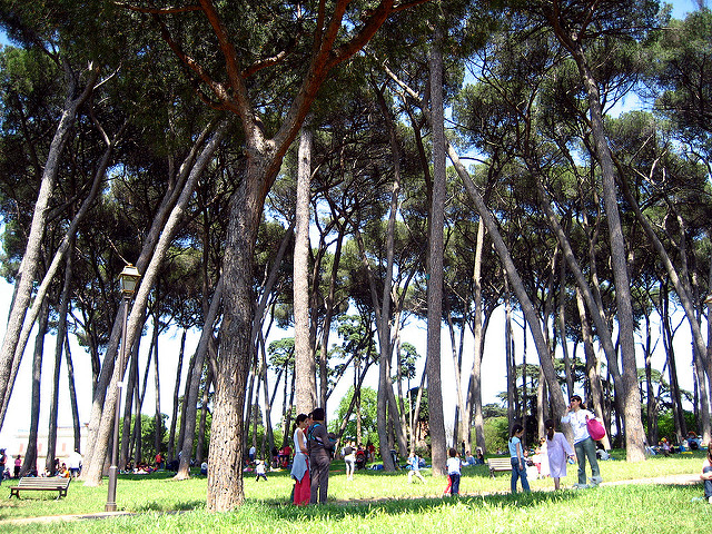 Villa Pamphilli en Roma, Italia