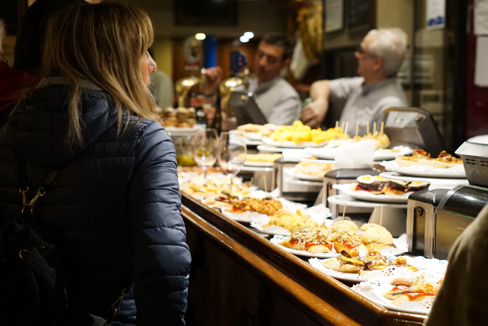 Tour de pintxos en San Sebastián