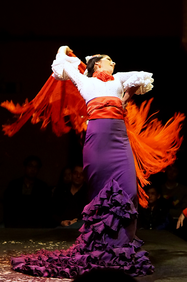 Un espectáculo de flamenco apasionado como este es una visita obligada en Sevilla, ¡está en la parte superior de cualquier lista de cosas que hacer en Sevilla! Echa un vistazo a la guía de viaje definitiva de Sevilla para conocer algunas excelentes recomendaciones de flamenco.