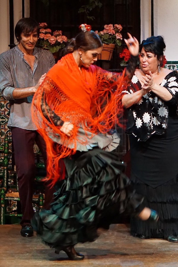 flamenco en la casa del flamenco en Sevilla