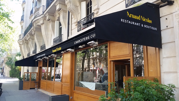 Restaurante y tienda Arnaud Nicolas en París