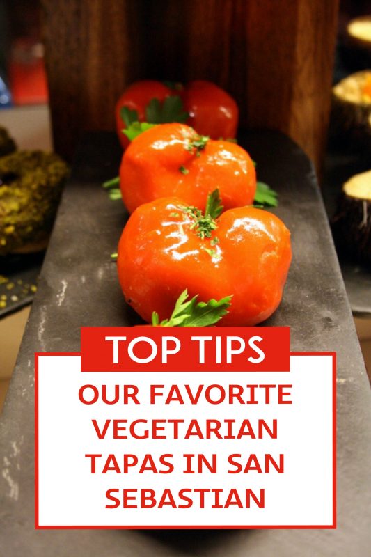 Puede ser difícil para un vegetariano entrar en un bar de pintxos en San Sebastián. Nuestras mejores tapas vegetarianas en San Sebastián aseguran que no pierdas la oportunidad de ser vegetariano.