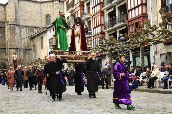 Procesiones de Semana Santa en el País Vasco