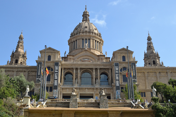 ¡El MNAC de Barcelona merece una visita solo por las vistas!