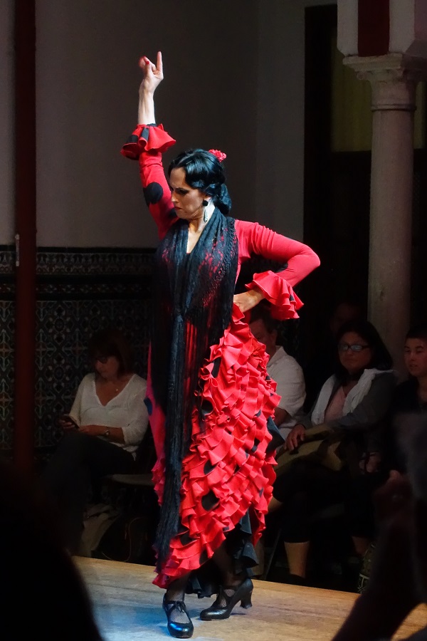 Apasionada bailaora Patricia Ibáñez en Sevilla