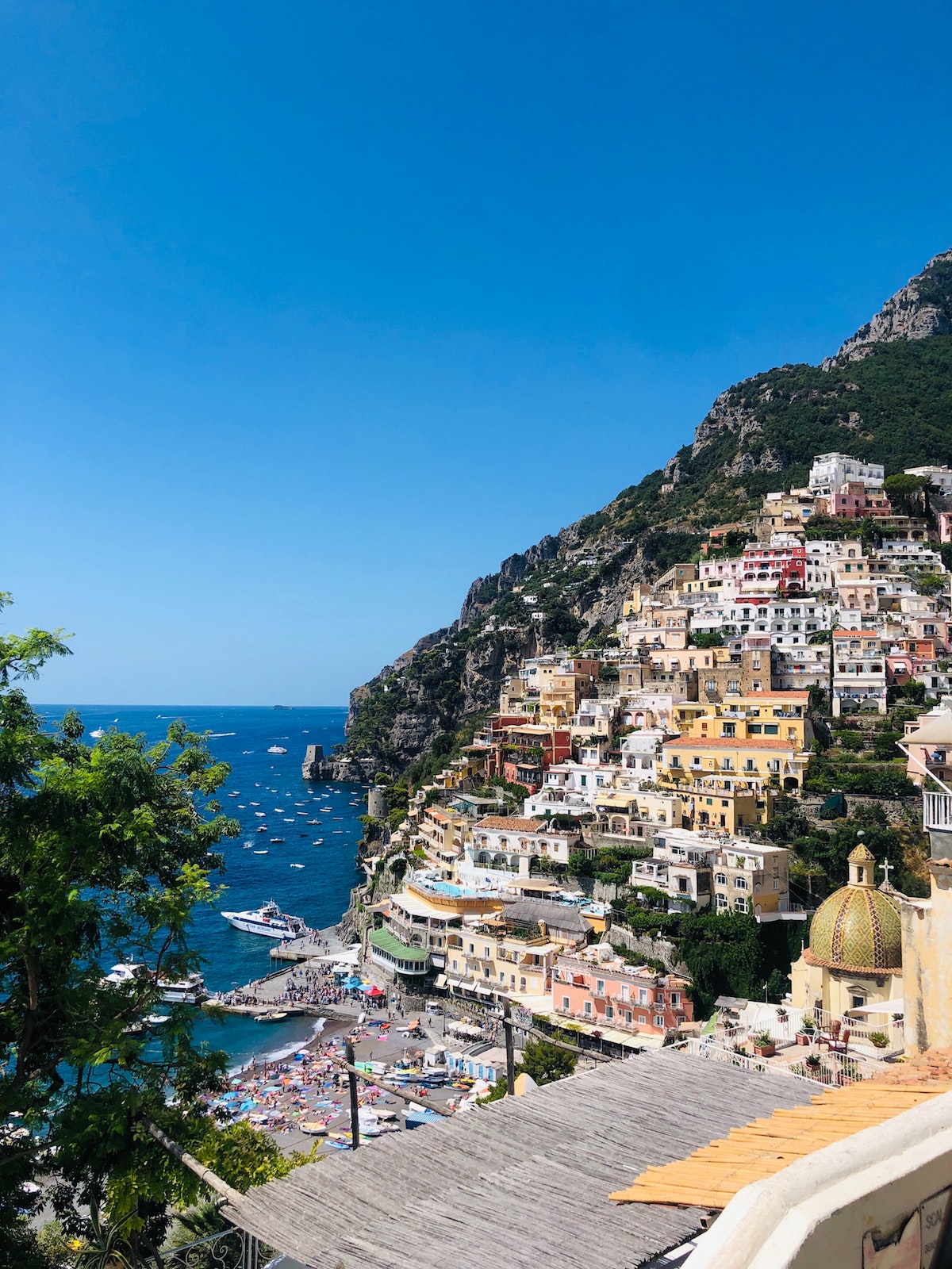 paisaje de positano