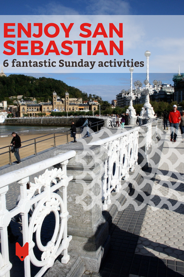 ¡Termina tu fin de semana con una nota alta! Aquí hay 6 grandes actividades en San Sebastián el domingo.