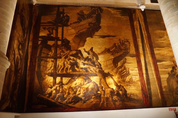 Cuando visites el Museo San Telmo, no puedes irte sin ver una de las piezas más importantes: los lienzos de Sert.
