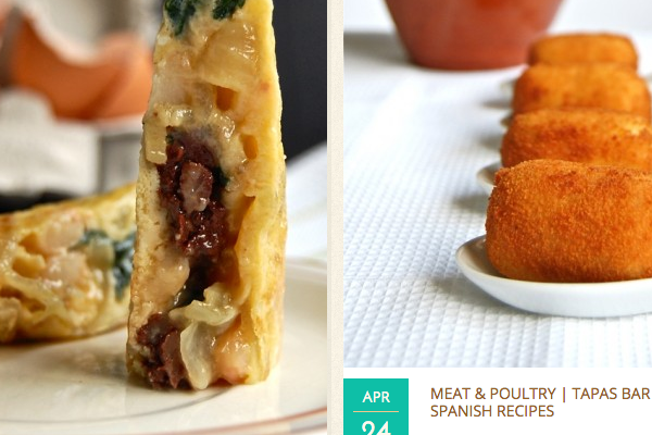 ¿Tortilla? croquetas? ¡Nuria tiene muchas recetas geniales en su blog de cocina española!