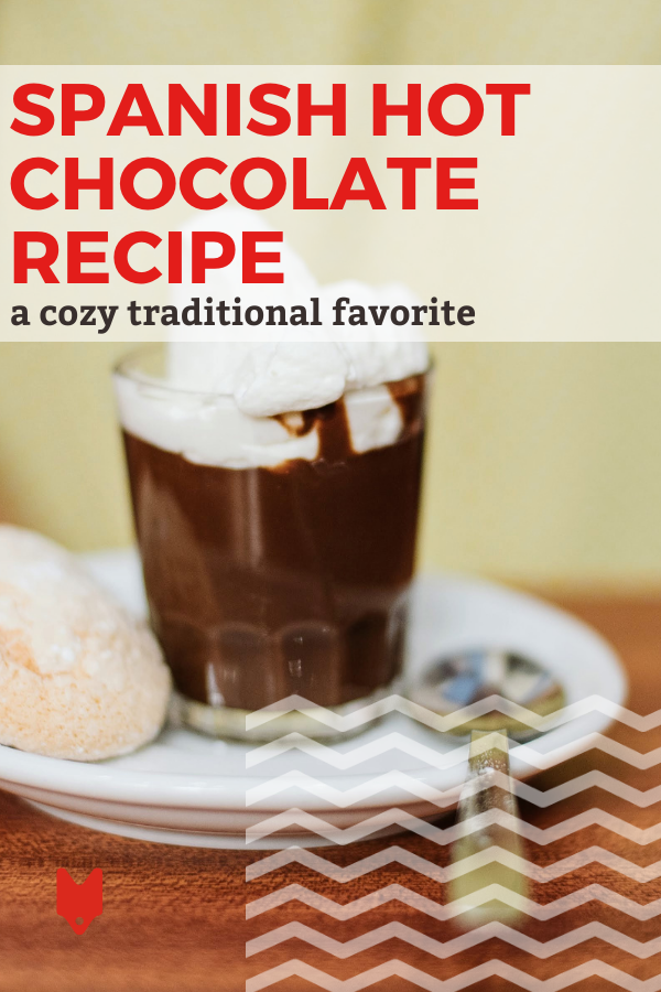 Receta tradicional de chocolate caliente español