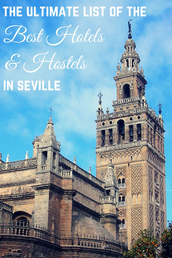 Si te estás preguntando dónde alojarte en Sevilla, aquí tienes la lista definitiva de hoteles y hostales de la ciudad. Ya sea que esté buscando lujo o un lugar económico para descansar, aquí tenemos algo para todos. #treoraîthe reales #bucketlist #summertravel #seville #spain #europe