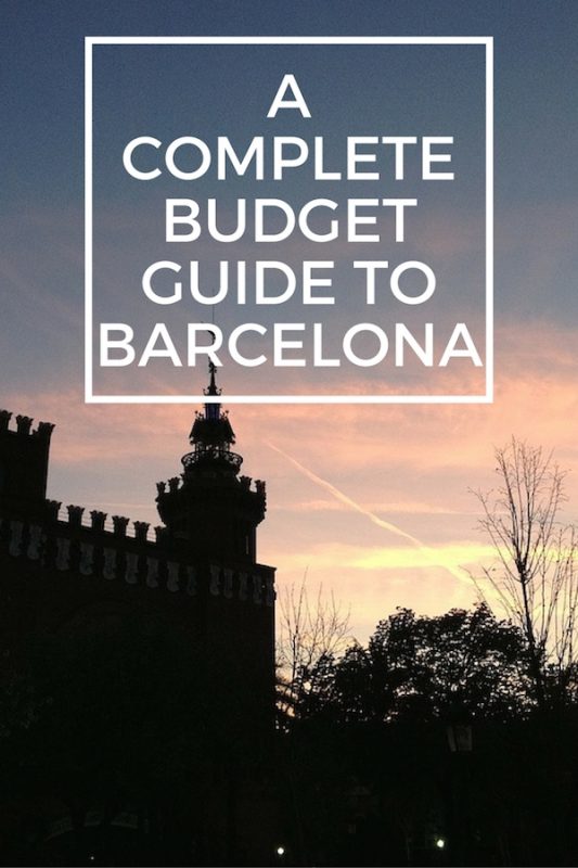 ¿Quieres hacer Barcelona con poco presupuesto? ¡Consulta nuestra guía completa!