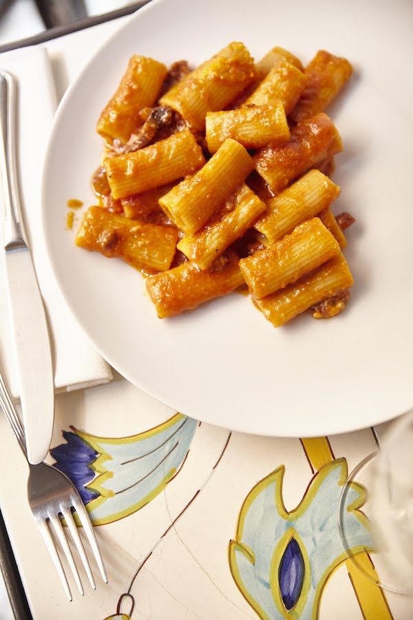 Rigatoni amatriciana
