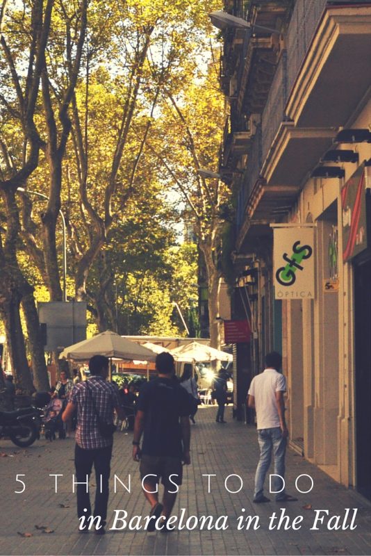 El otoño en Barcelona es una hermosa época del año. Todavía hace bastante calor, ¡y hay mucho que hacer! Consulta nuestras sugerencias sobre qué hacer en Barcelona en otoño.