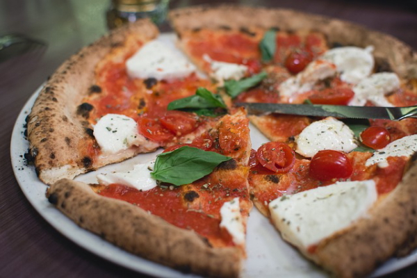 La mejor pizza margherita del restaurante italiano de Lisboa
