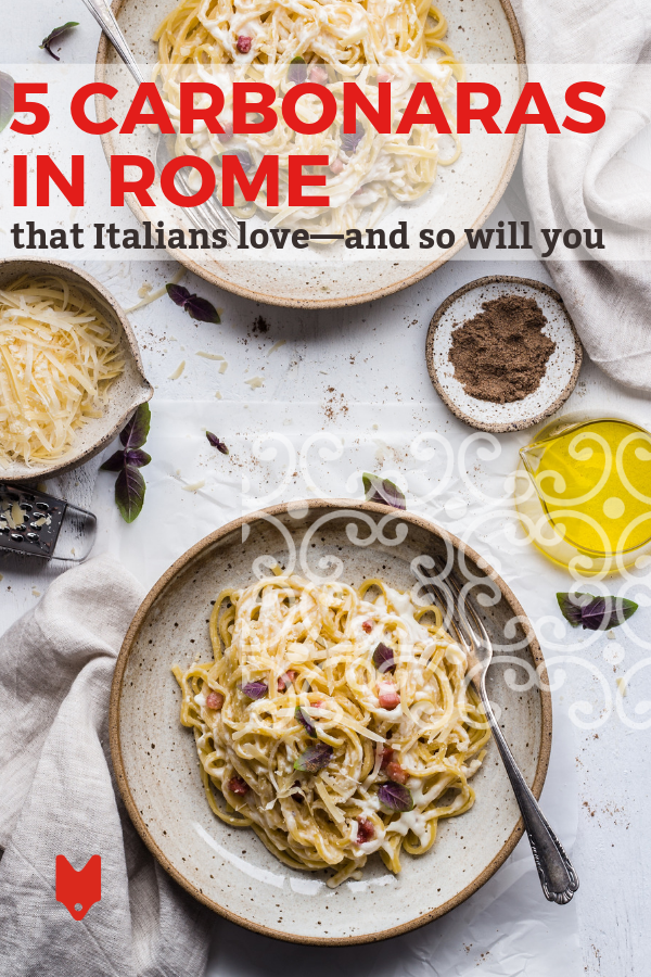 Si está buscando la mejor carbonara de Roma, ha venido al lugar correcto. Aquí están nuestras mejores opciones.