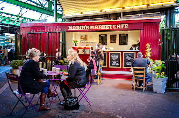 Café María en Borough Market, Londres