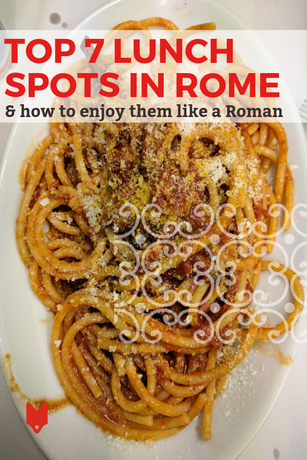 Si el mejor almuerzo en Roma es lo que estás buscando, has venido al (literalmente) lugar correcto. Aquí están nuestros 7 lugares favoritos en la Ciudad Eterna para una comida al mediodía.