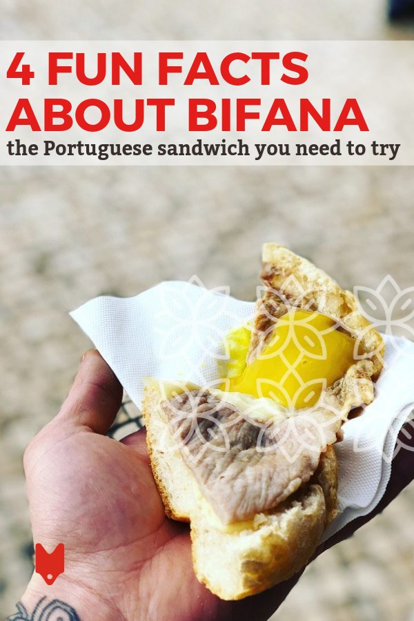No puedes irte de Lisboa sin probar el sándwich de cerdo más querido de Portugal: ¡bifana!