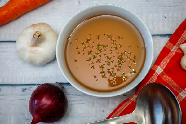 Los caldos en París toman su nombre del caldo a base de carne. 