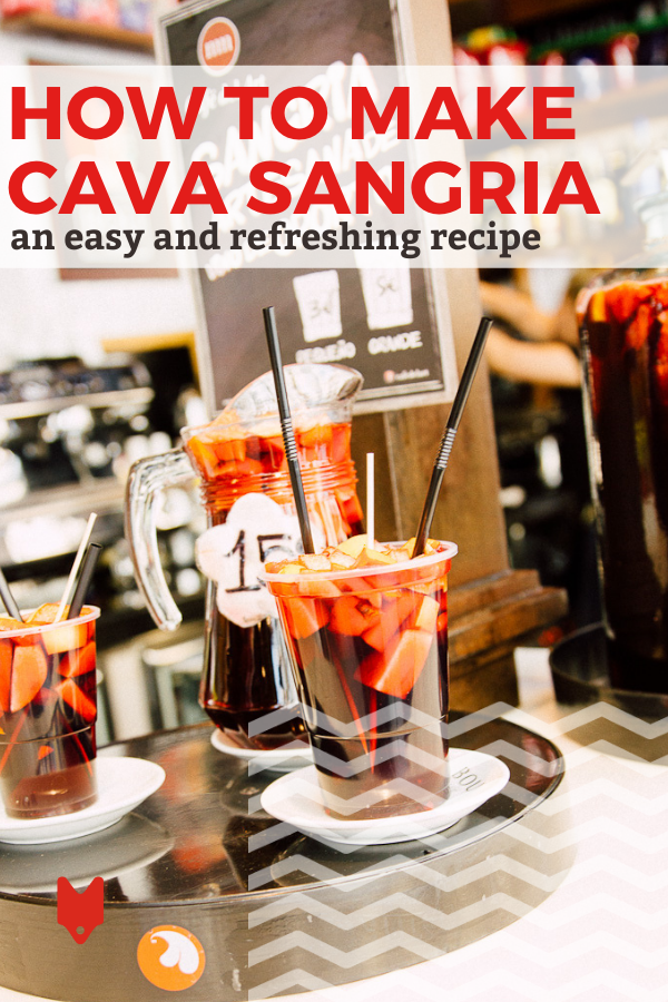 Una receta fácil y deliciosa de sangría de cava