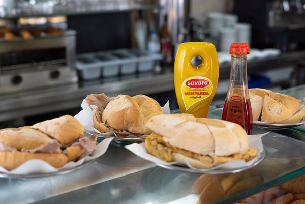 Bifanas (sándwiches de cerdo portugueses)