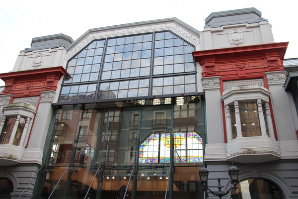 Mercado de la Ribera en Bilbao