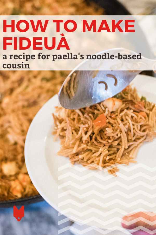 Nuestra receta favorita de fideuá