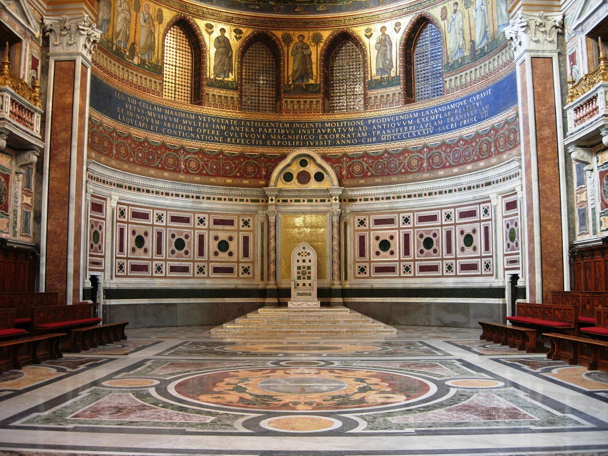 San Giovanni en la iglesia de Laterano en Roma