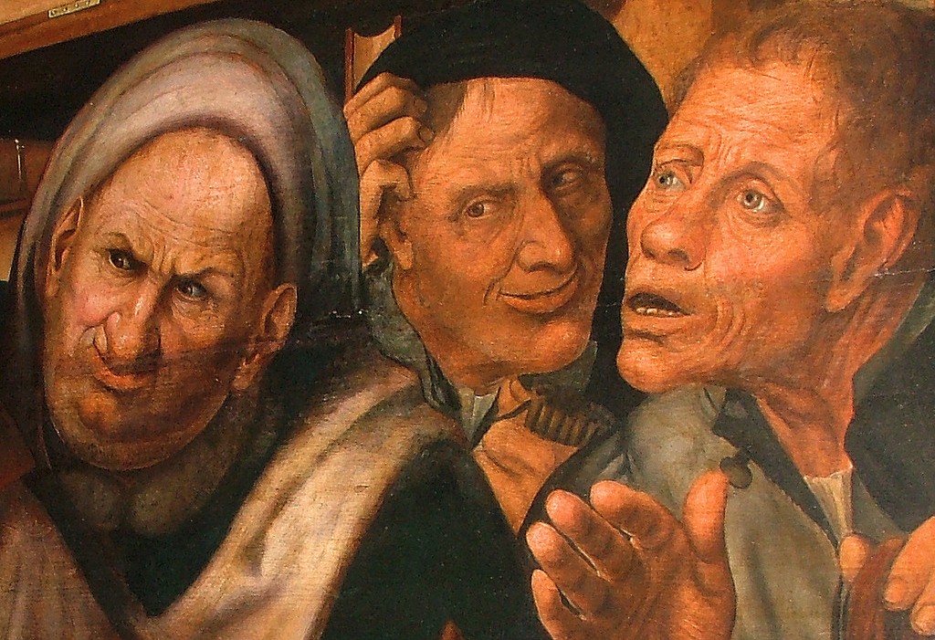 Los usureros pintados en la Galleria Doria Pamphili