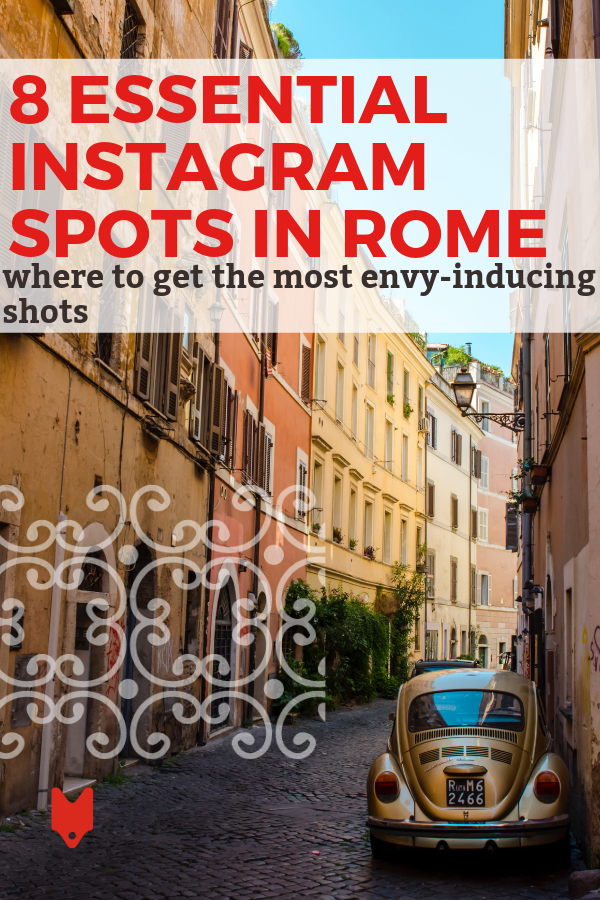 ¿Listo para darles a todos tus fanáticos un gran FOMO? Estos lugares dignos de Instagram en Roma te dejarán sin aliento.