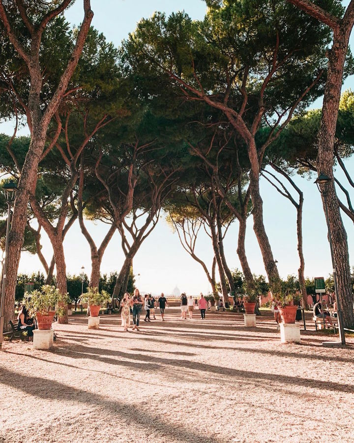 The Orange Garden, uno de los lugares más instagrameables de Roma.