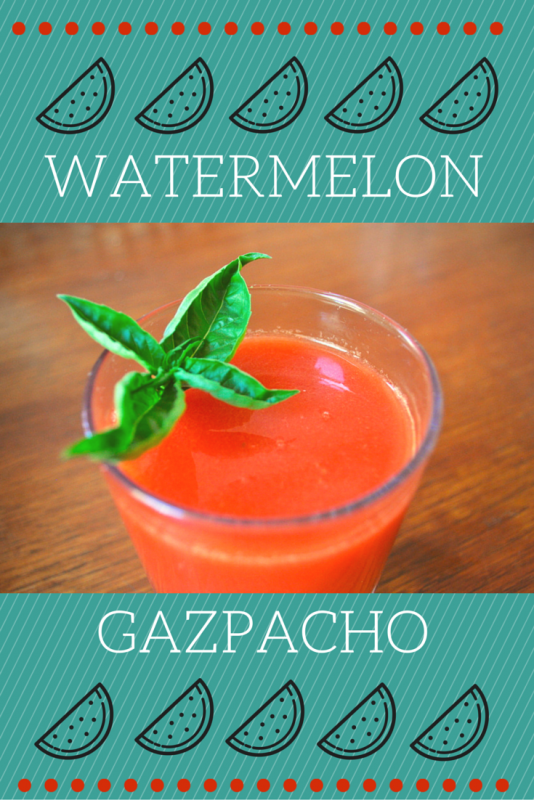Esta receta de gazpacho de sandía le da un giro único y diferente a las recetas de gazpacho más tradicionales. Sustituye la misma cantidad de sandía por la mitad de los tomates que normalmente usarías, ¡y tendrás una receta fresca de verano que te dejará con ganas de más!