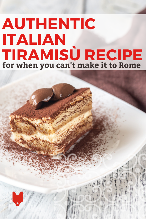 Una auténtica receta de tiramisú italiano