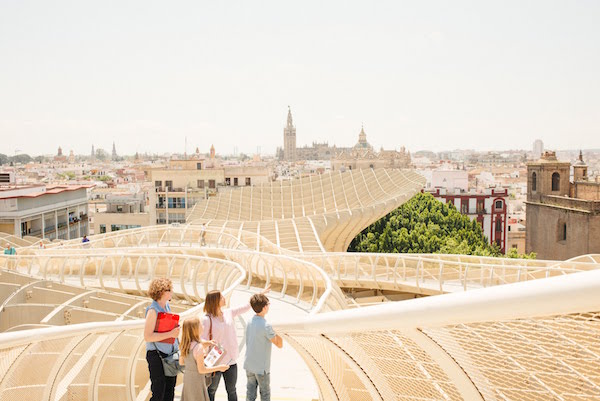 7 días en Sevilla estarían incompletos sin ver las vistas desde lo alto de Las Setas.