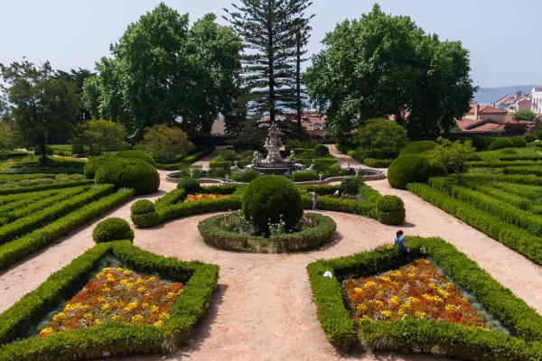 Vista del Jardim Botânico da Ajuda, uno de los mejores parques de Lisboa