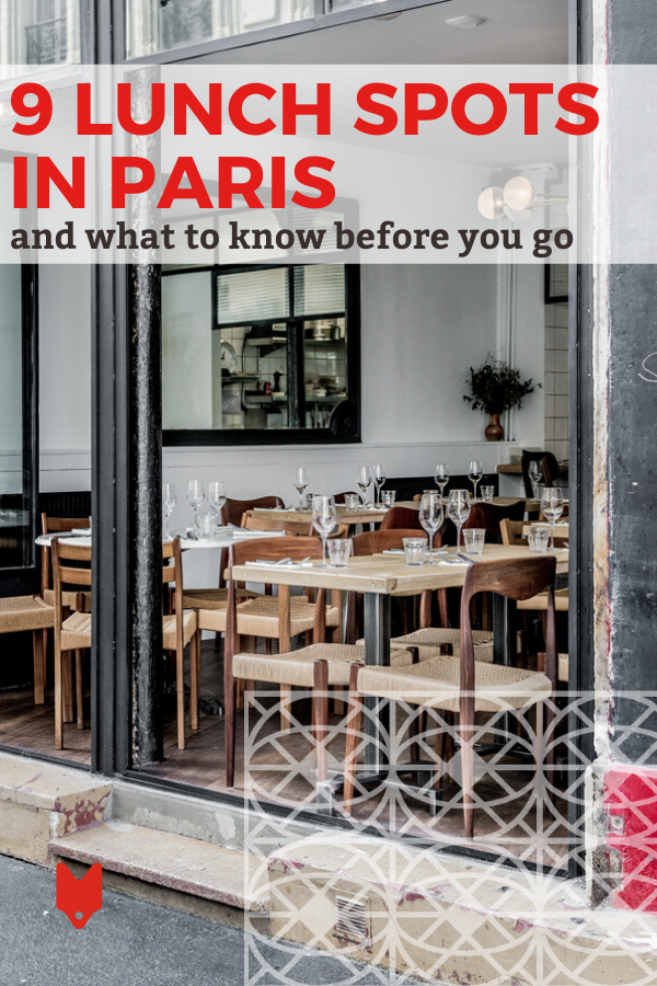 Dónde almorzar en París como un local